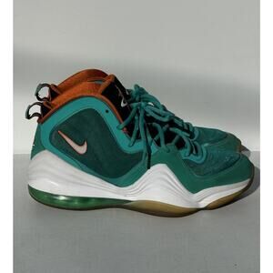 Nike Air Penny 5 Men’s Size 10.5 Miami Dolphins Shoes
